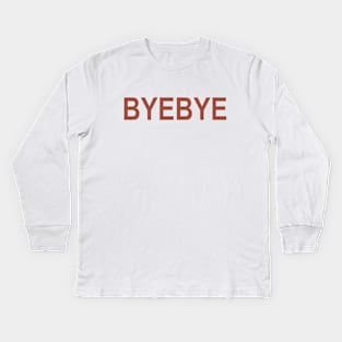 Hinamatsuri Hina Byebye Kids Long Sleeve T-Shirt